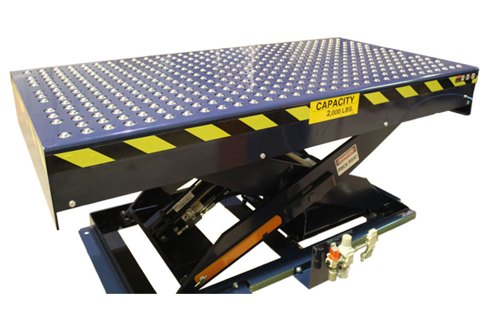 Scissor Lift With Ball Transfer Table
